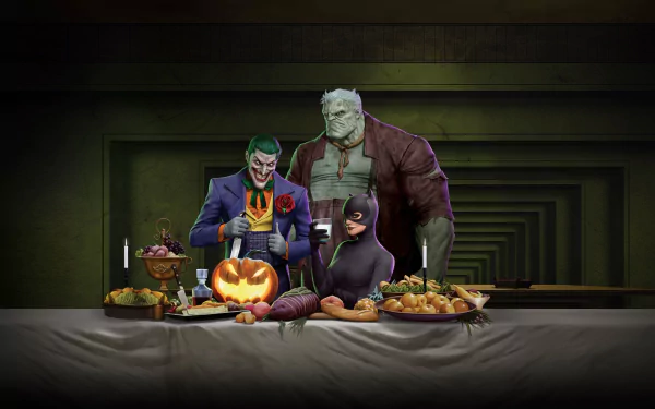 Catwoman Joker DC Comics Solomon Grundy movie Batman: The Long Halloween, Part One HD Desktop Wallpaper | Background Image