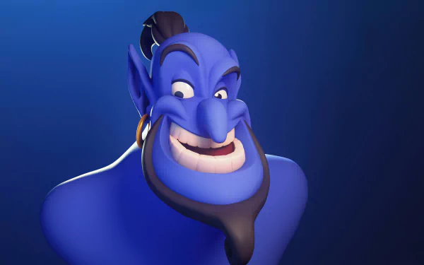 Genie (Disney) movie Aladdin (1992) HD Desktop Wallpaper | Background Image