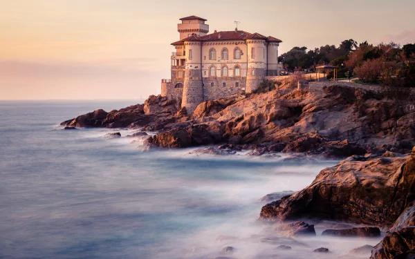 man made Castello del Boccale HD Desktop Wallpaper | Background Image