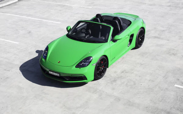  Green Porsche 718 Boxster GTS 4.0 MT (982)