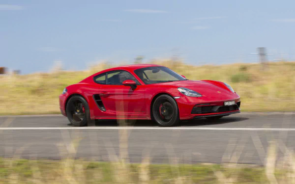  Red Porsche 718 Cayman GTS 4.0 MT (982C)
