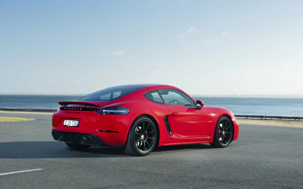  Red Porsche 718 Cayman GTS 4.0 MT (982C)