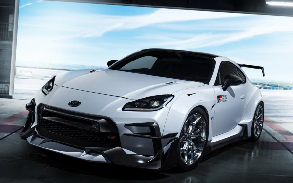  White Toyota GR 86 GR Parts Concept