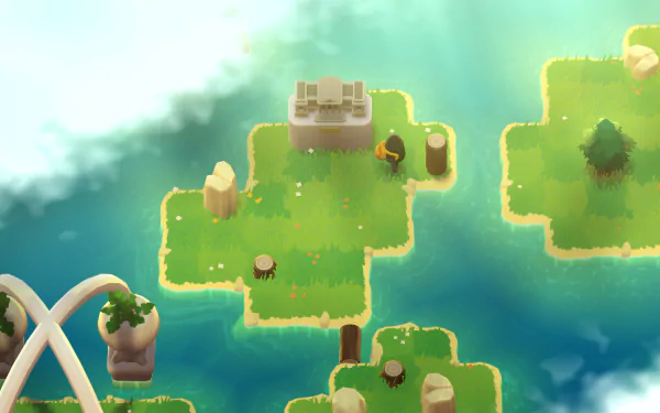 video game A Monster's Expedition HD Desktop Wallpaper | Background Image