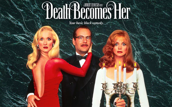 Meryl Streep Goldie Hawn Bruce Willis movie Death Becomes Her HD Desktop Wallpaper | Background Image