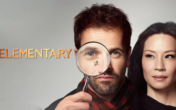 Lucy Liu Jonny Lee Miller Sherlock Holmes TV Show Elementary HD Desktop Wallpaper | Background Image