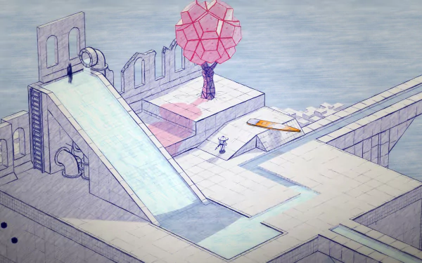 video game Inked : A Tale of Love HD Desktop Wallpaper | Background Image