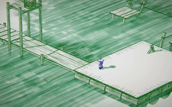 video game Inked : A Tale of Love HD Desktop Wallpaper | Background Image