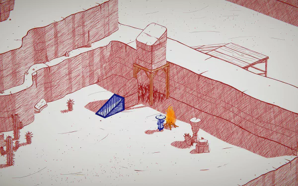 video game Inked : A Tale of Love HD Desktop Wallpaper | Background Image