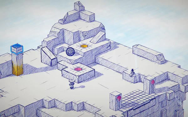 video game Inked : A Tale of Love HD Desktop Wallpaper | Background Image