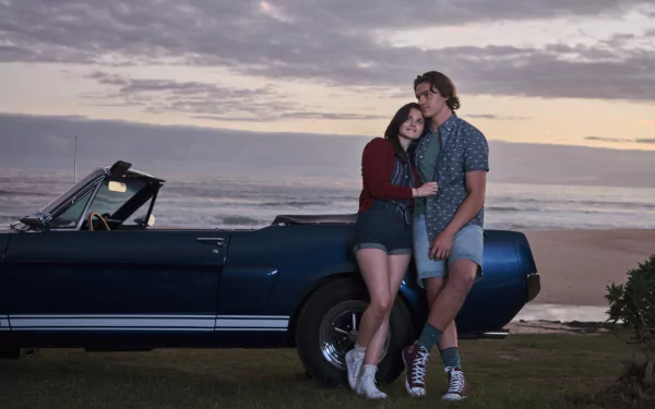 Meganne Young Joel Courtney movie The Kissing Booth 3 HD Desktop Wallpaper | Background Image