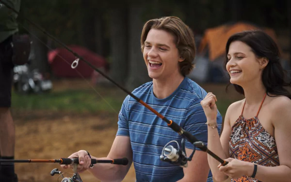 Meganne Young Joel Courtney movie The Kissing Booth 3 HD Desktop Wallpaper | Background Image