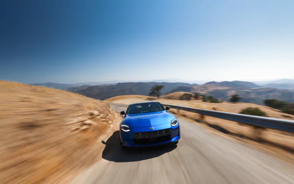  2023 Blue Nissan Z Performance