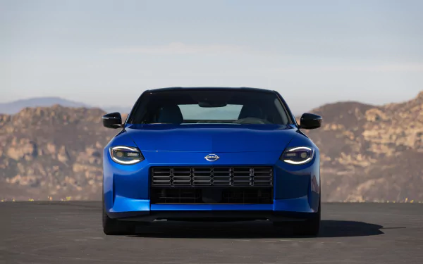  2023 Blue Nissan Z Performance
