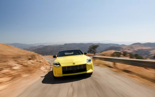  2023 Yellow Nissan Z Proto Spec