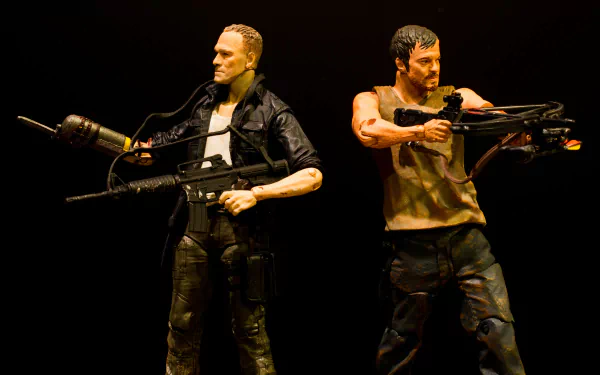  The Walking Dead - Merle and Daryl by Atari Warlord