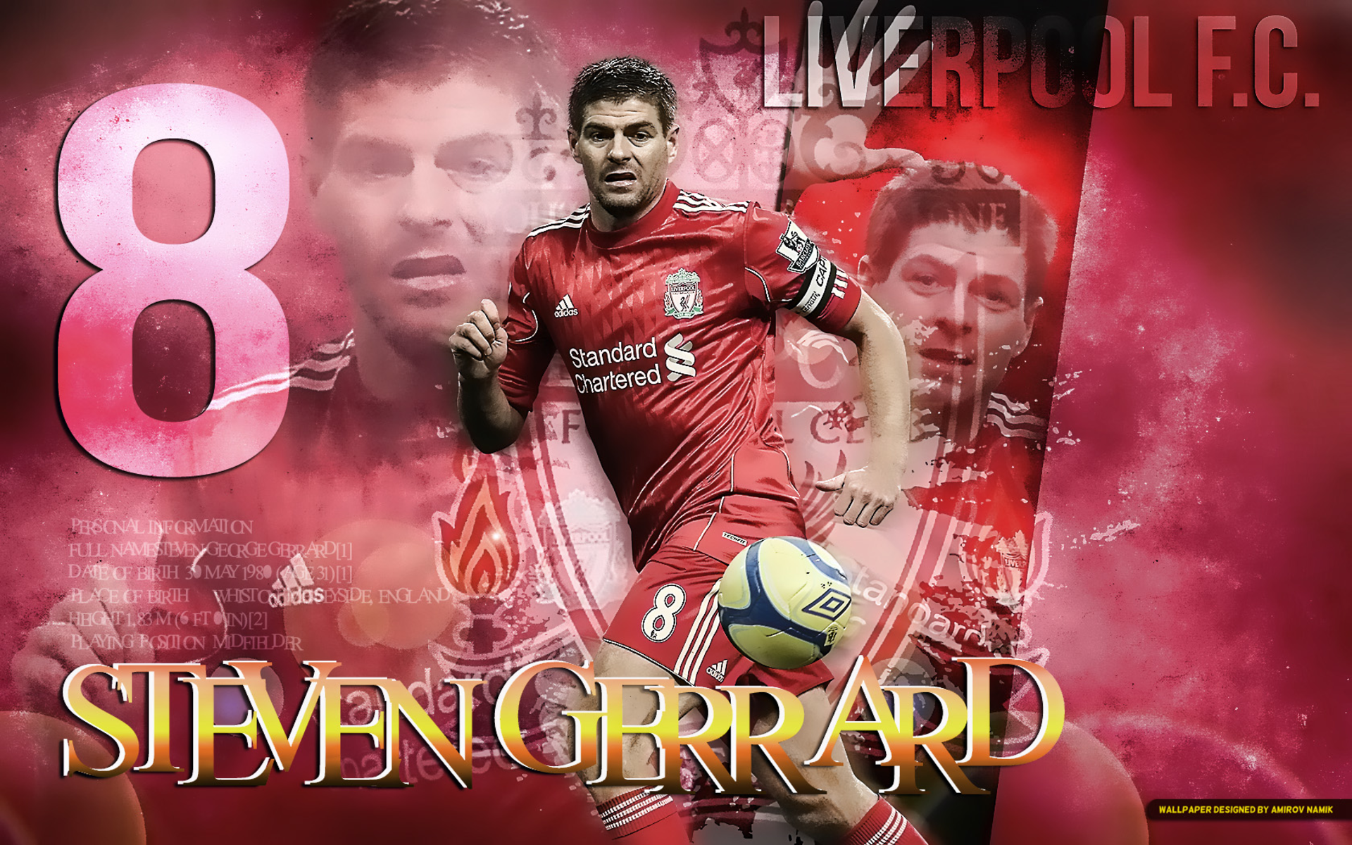 90+ Steven Gerrard HD Wallpapers and Backgrounds