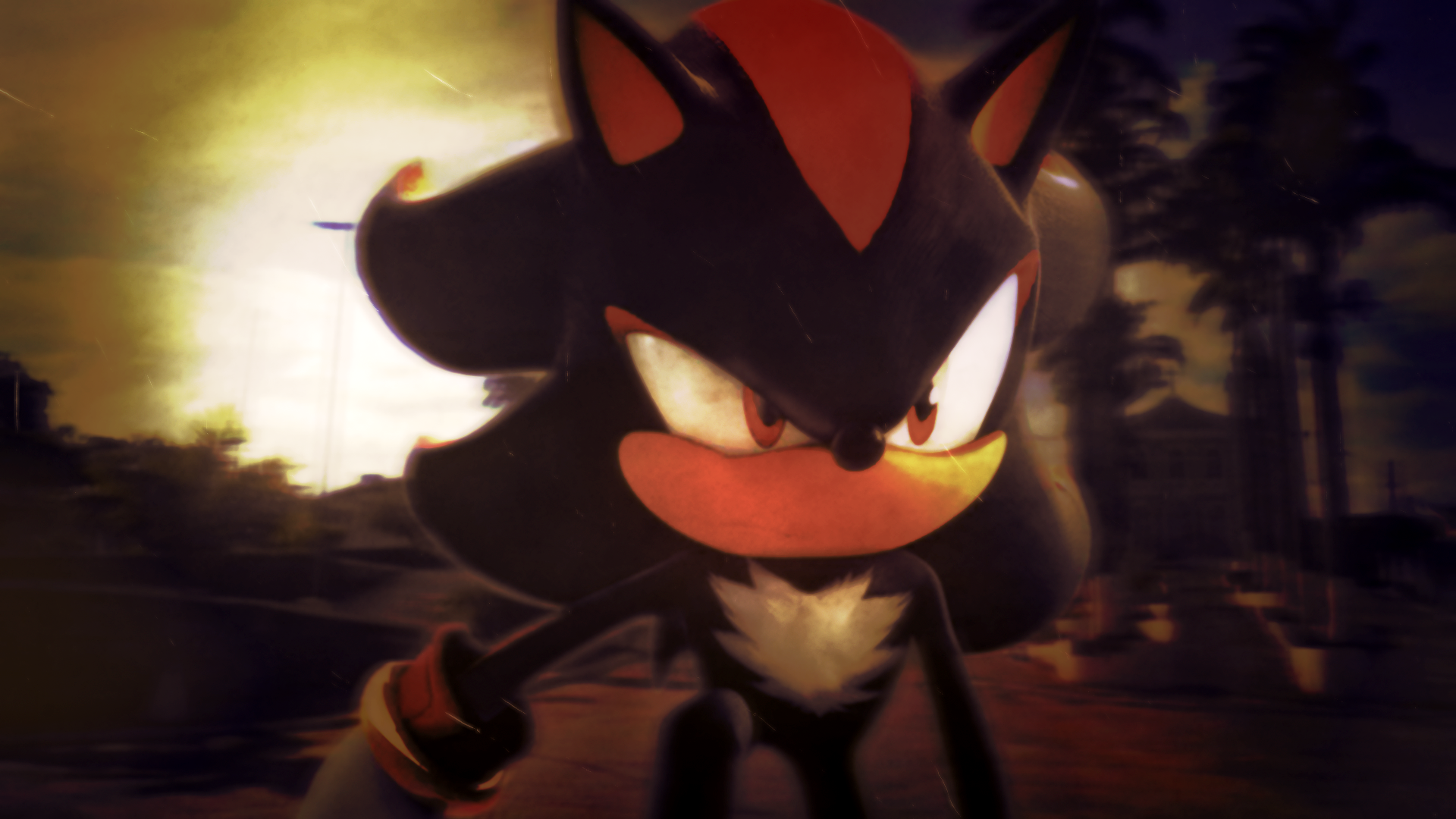 Shadow of a Hedgehog ./ Desktop ./ Shadow the Hedgehog Game Wallpapers