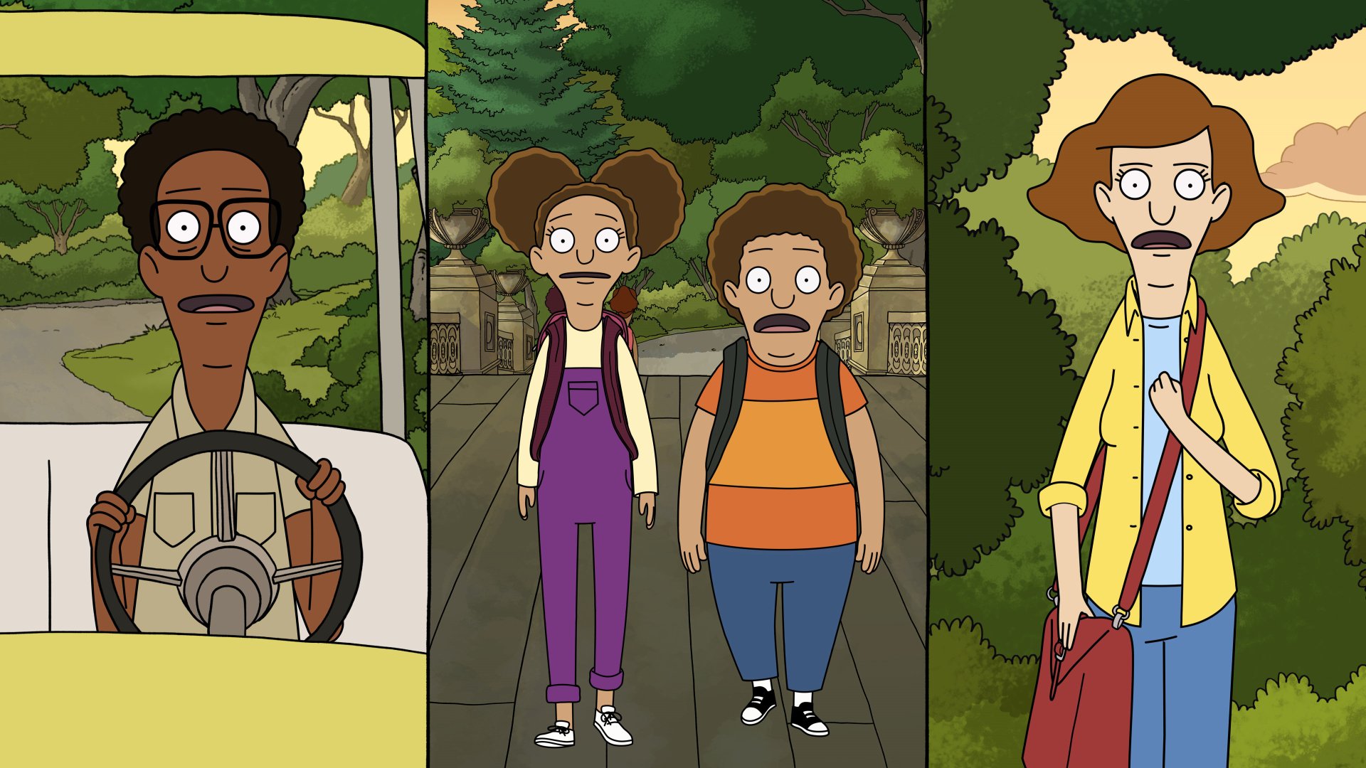 Download Cole (Central Park) Owen (Central Park) Paige (Central Park) Molly (Central Park) TV Show Central Park (2020) 4k Ultra HD Wallpaper