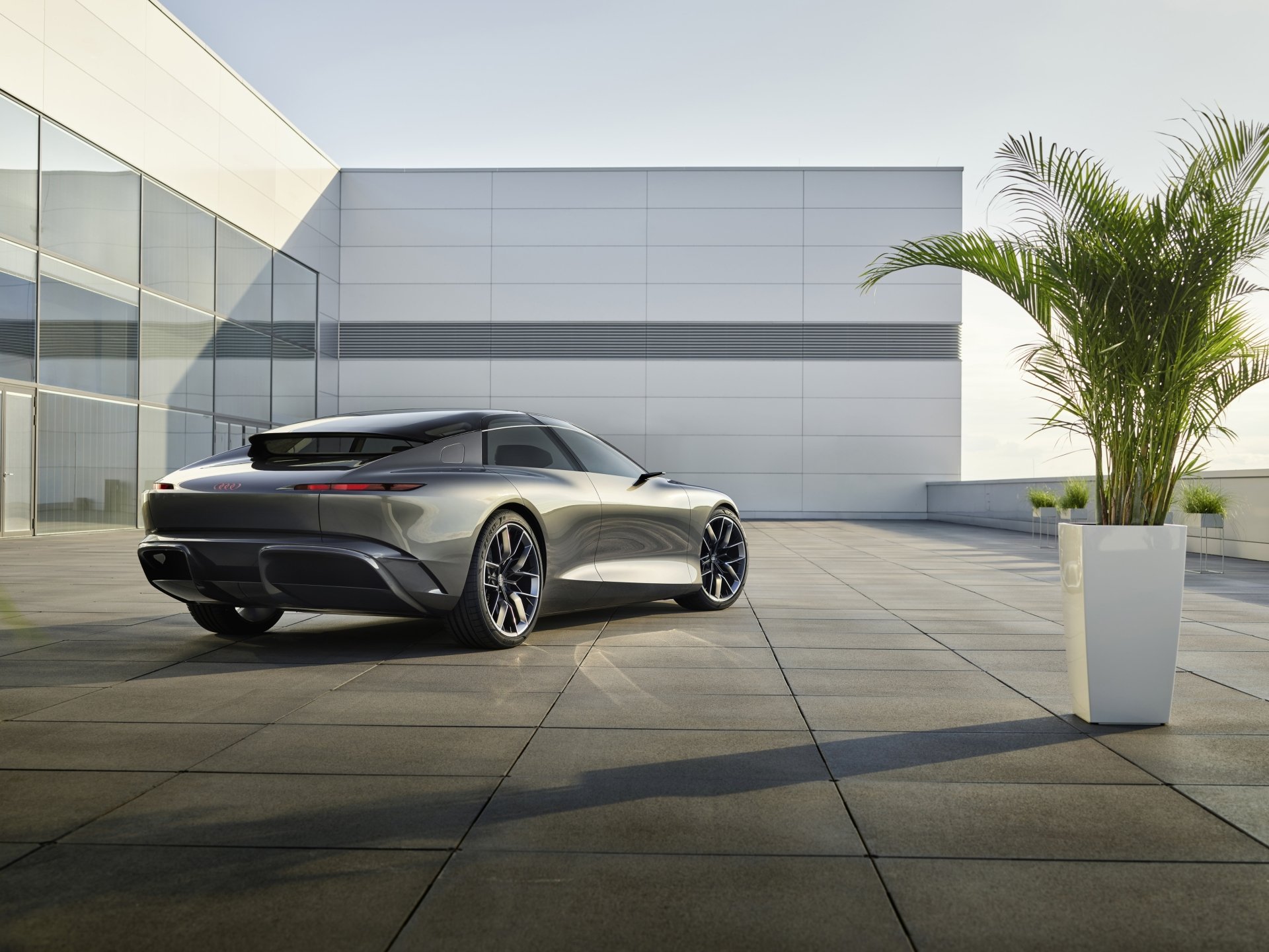 Download Electric Car Vehicle Audi Grandsphere Concept 4k Ultra HD Wallpaper