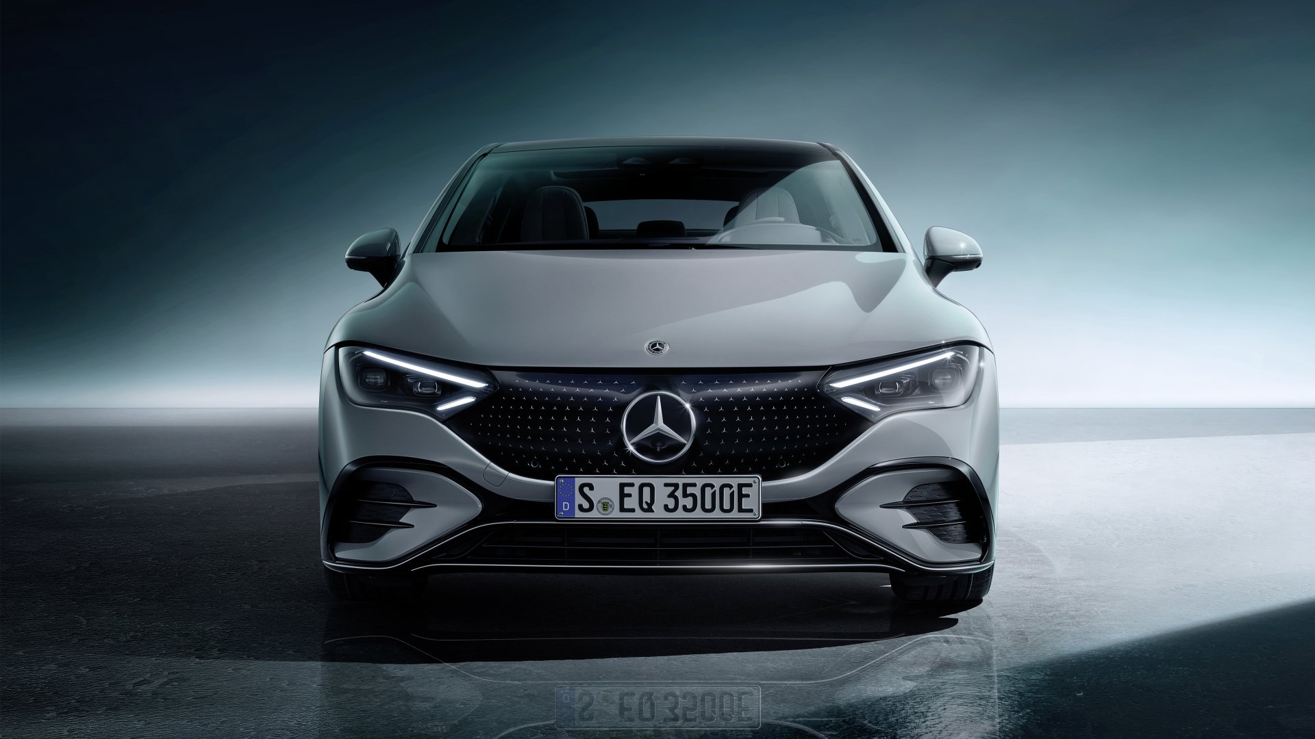 Download Electric Car Mercedes-Benz EQE 350 Vehicle Mercedes-Benz E 350 4k Ultra HD Wallpaper