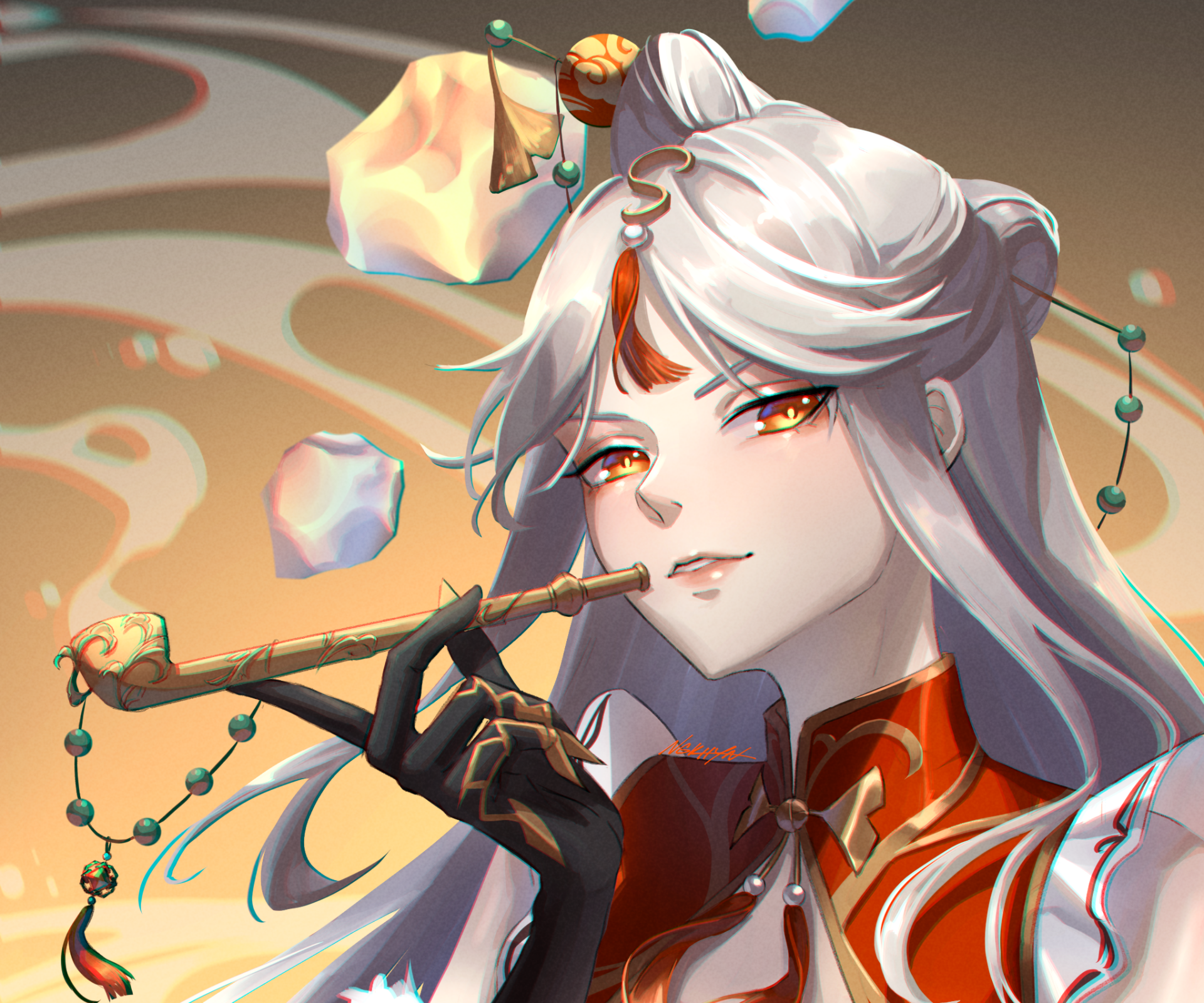 Download Ningguang (Genshin Impact) Video Game Genshin Impact HD Wallpaper by ngkhyn