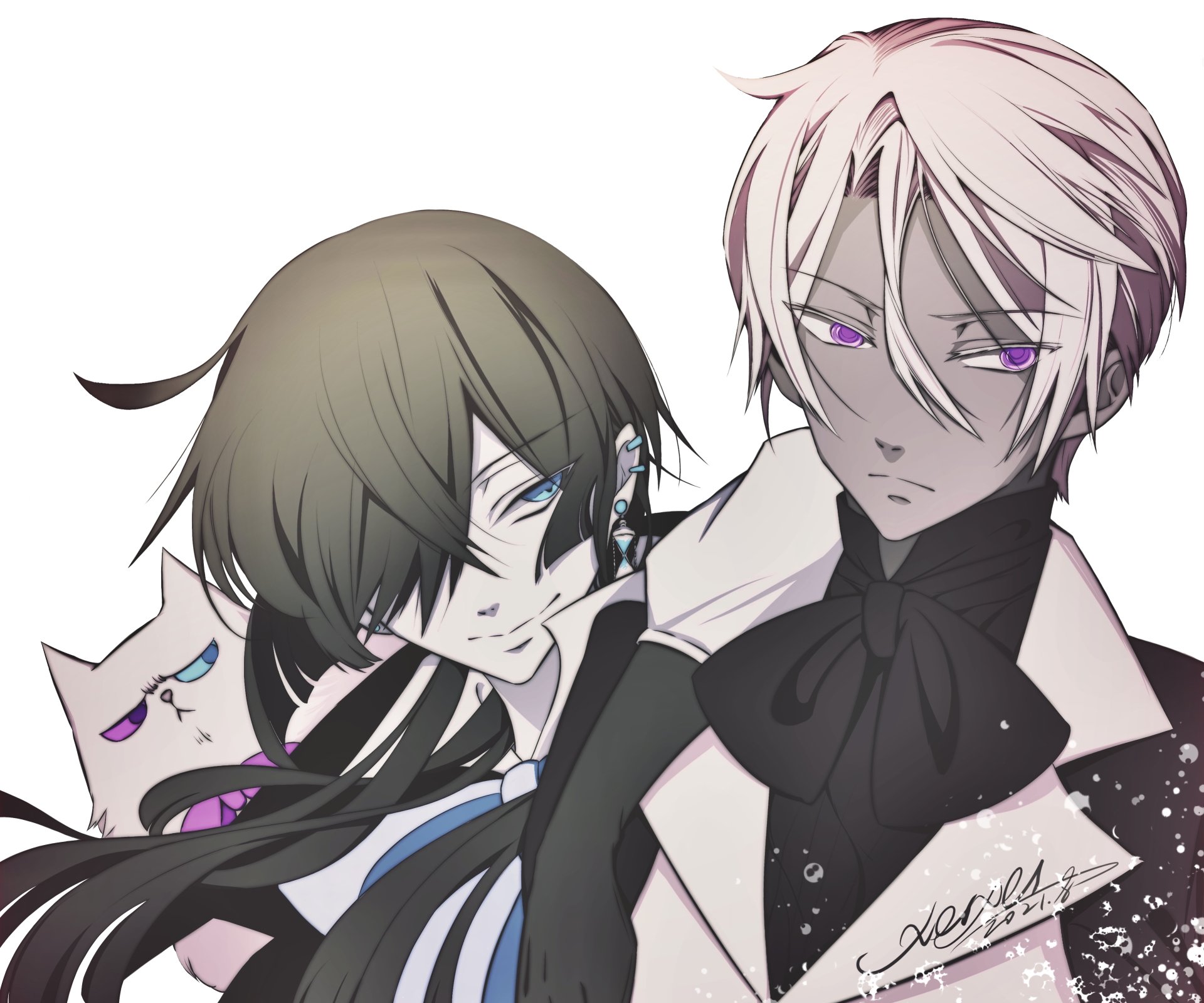 Download Noé Archiviste Vanitas (The Case Study Of Vanitas) Anime The Case Study Of Vanitas HD Wallpaper by xerxesy