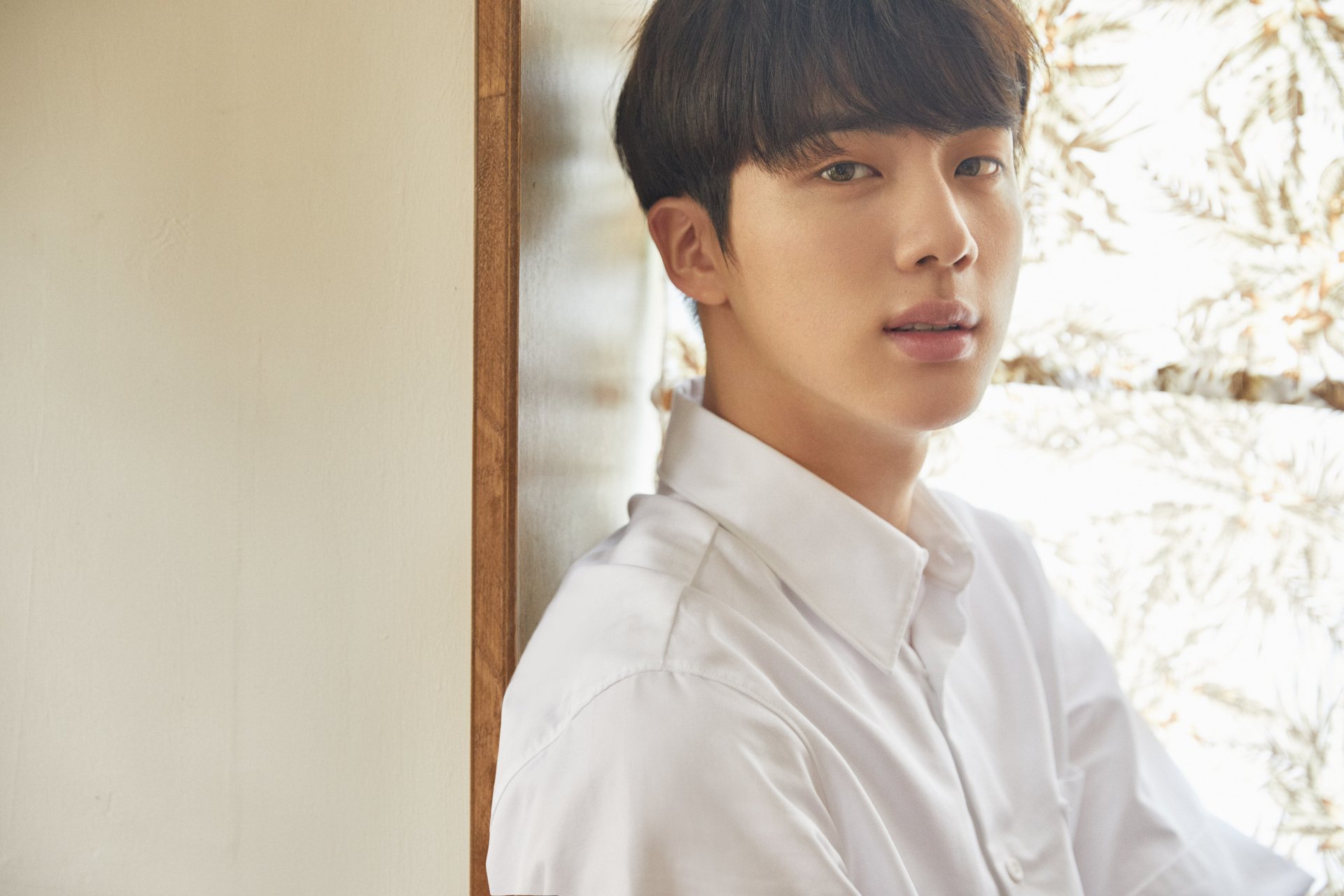 Download K-pop Singer Jin (Singer) Music BTS 4k Ultra HD Wallpaper