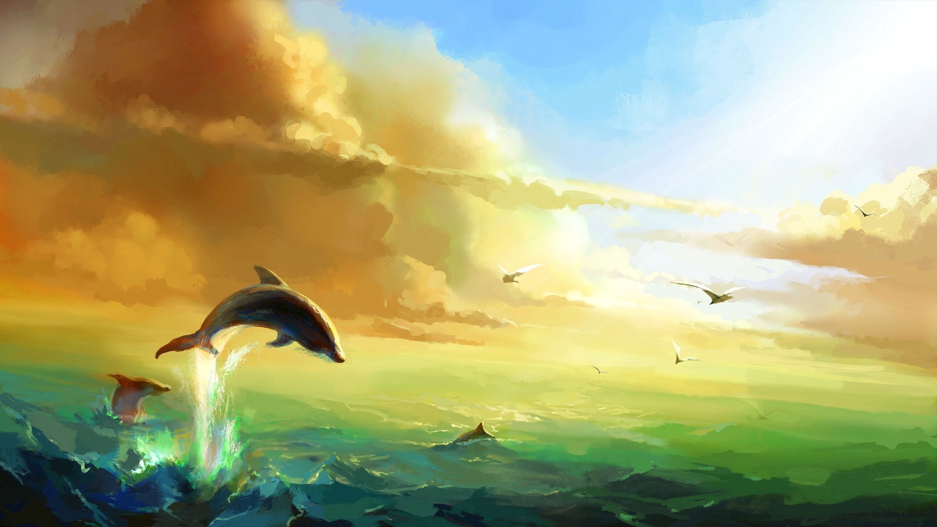 Download Animal Dolphin 4k Ultra HD Wallpaper