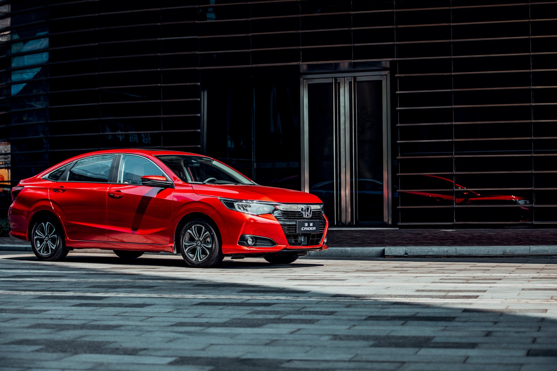 Download Compact Car Vehicle Honda Crider Sport Hybrid 4k Ultra HD Wallpaper