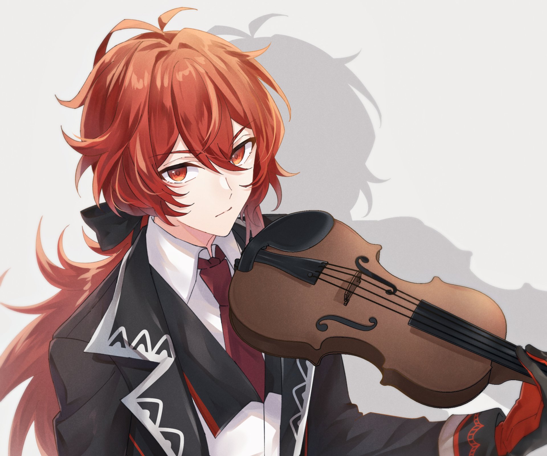 Download Diluc (Genshin Impact) Video Game Genshin Impact HD Wallpaper