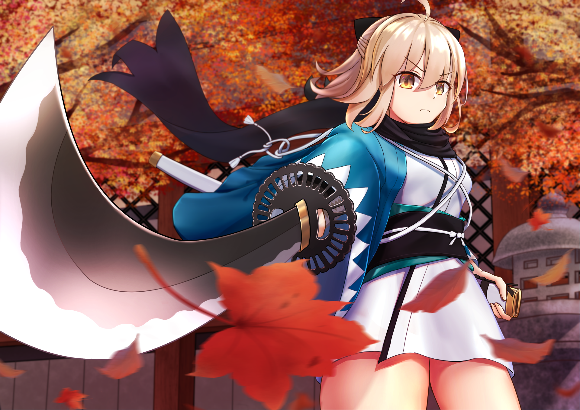 Download Sakura Saber Anime Fate/Grand Order 4k Ultra HD Wallpaper