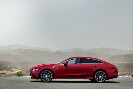  Red Mercedes-AMG GT 63 S E Performance 4-Door Coupé (X290)