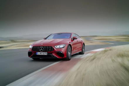  Red Mercedes-AMG GT 63 S E Performance 4-Door Coupé (X290)