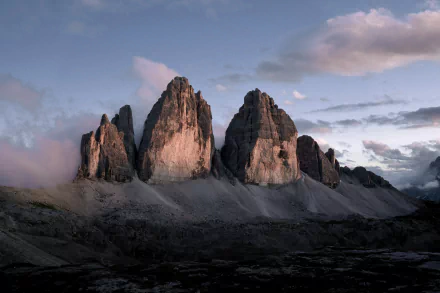 mountain nature Tre Cime di Lavaredo HD Desktop Wallpaper | Background Image