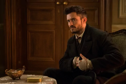 Rycroft Philostrate Orlando Bloom TV Show Carnival Row HD Desktop Wallpaper | Background Image