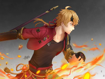 Thoma (Genshin Impact) video game Genshin Impact HD Desktop Wallpaper | Background Image