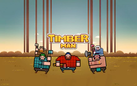 video game Timberman HD Desktop Wallpaper | Background Image