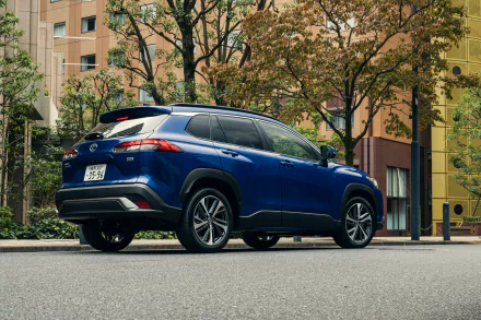 SUV Toyota Corolla Cross Hybrid vehicle Toyota Corolla Cross HD Desktop Wallpaper | Background Image