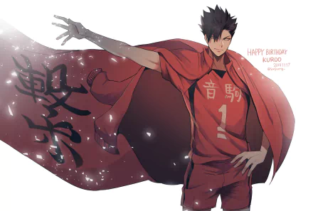 Tetsurō Kuroo Anime Haikyū!! HD Desktop Wallpaper | Background Image