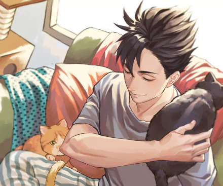 Tetsurō Kuroo Anime Haikyū!! HD Desktop Wallpaper | Background Image