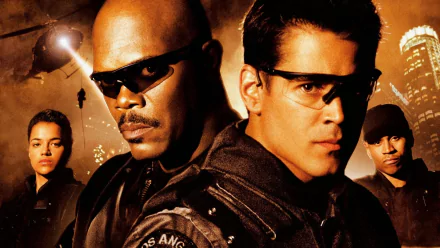 Colin Farrell movie S.W.A.T. (2003) HD Desktop Wallpaper | Background Image