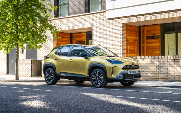 SUV Toyota Yaris Cross Hybrid vehicle Toyota Yaris HD Desktop Wallpaper | Background Image