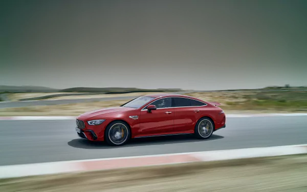  Red Mercedes-AMG GT 63 S E Performance 4-Door Coupé (X290)