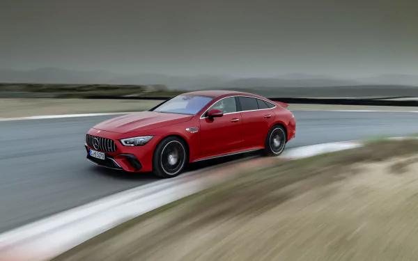  Red Mercedes-AMG GT 63 S E Performance 4-Door Coupé (X290)