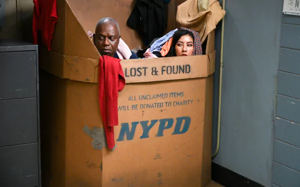 Stephanie Beatriz Andre Braugher TV Show Brooklyn Nine-Nine HD Desktop Wallpaper | Background Image
