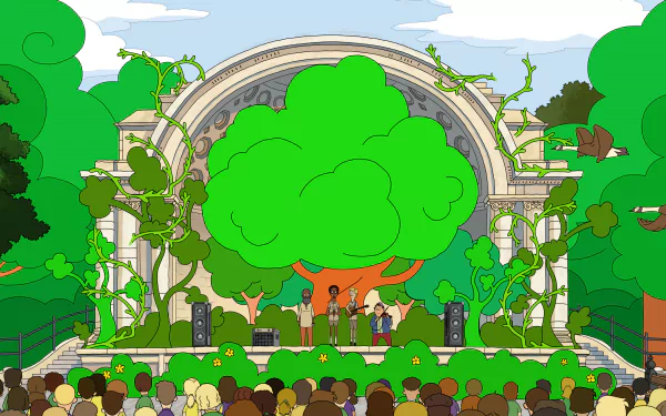 Owen (Central Park) Birdie (Central Park) TV Show Central Park (2020) HD Desktop Wallpaper | Background Image