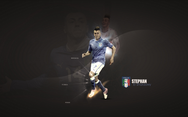 Sports Stephan El Shaarawy Italy National Football Team HD Wallpaper | Background Image