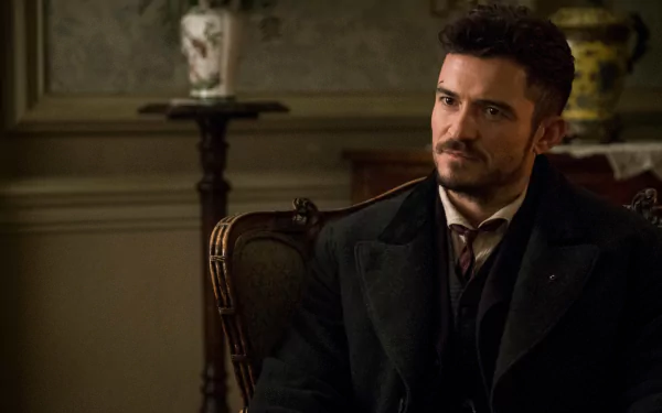 Rycroft Philostrate Orlando Bloom TV Show Carnival Row HD Desktop Wallpaper | Background Image