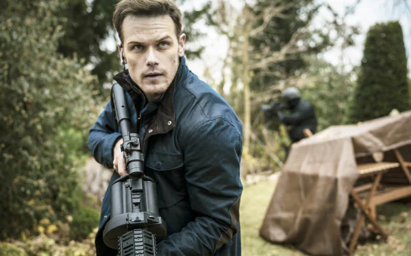 Sam Heughan movie SAS: Red Notice HD Desktop Wallpaper | Background Image